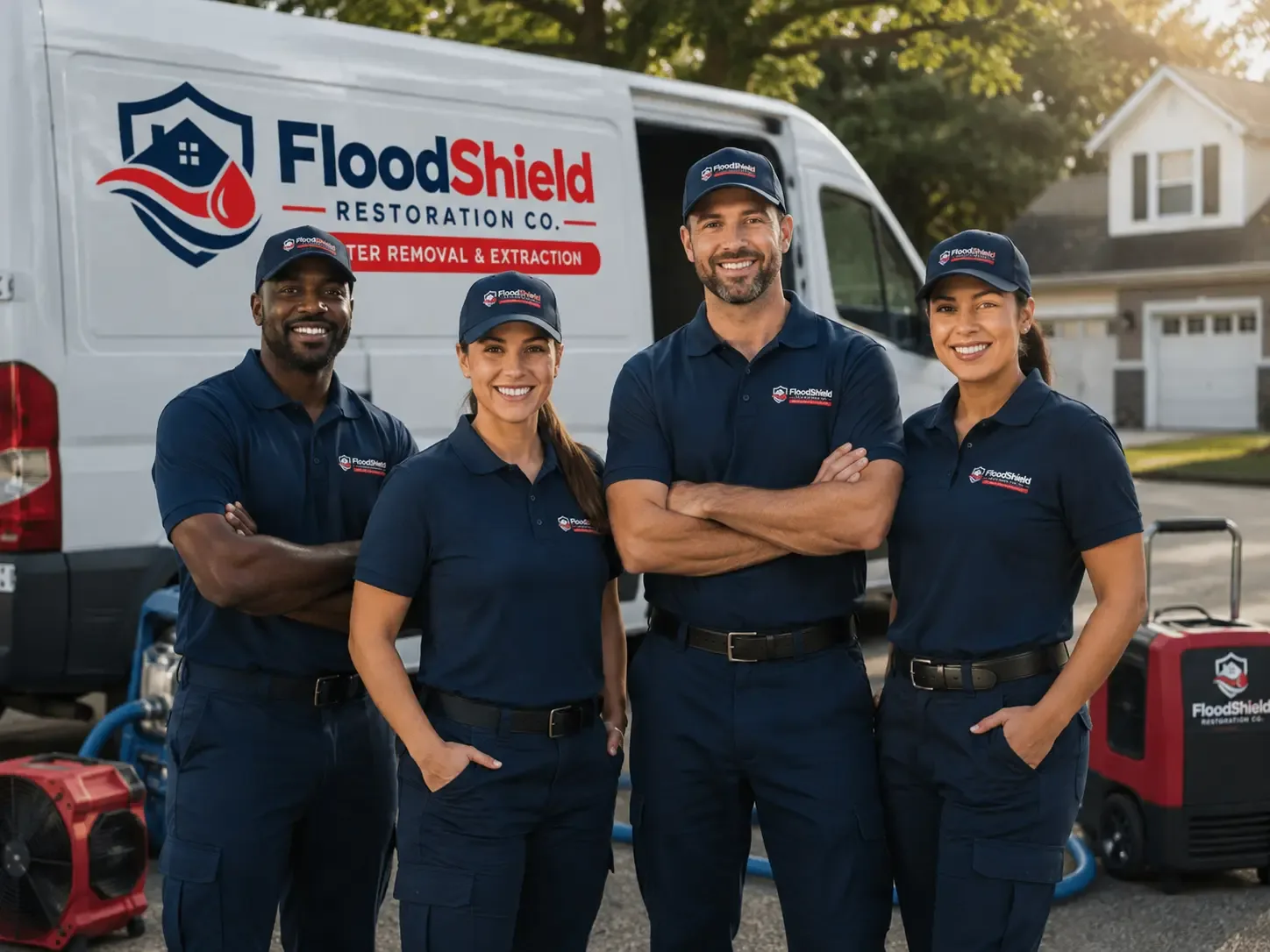 Flood Damage Restoration company in Lyburn, WV