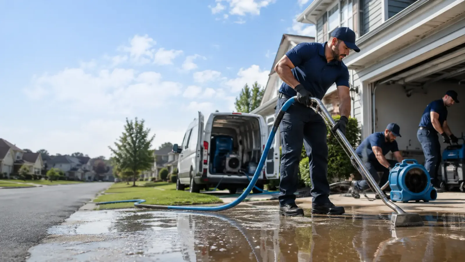 Flood Damage Restoration in Lyburn, WV